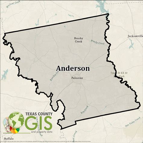 Anderson County, TX | GIS Shapefiles and Property Data