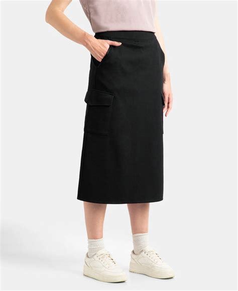 Buy Super Combed Cotton Rich Pique Fabric Cargo Skirt with Inner ...