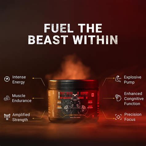 Dead-Lift Pre Workout at Best Price in India | https://www.fuelone.in/
