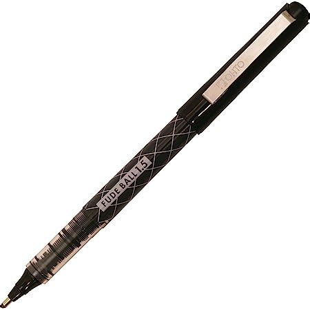 OHTO Fude Ballpoint Pen Extra Bold, 1.5mm, black ink, 3 pens per Pack ...