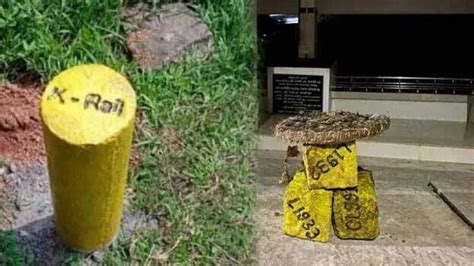 സിൽവർലൈൻ കല്ല് പിഴുത് വില്ലേജോഫീസിലിട്ടു - KERALA - POLITICS | Kerala ...