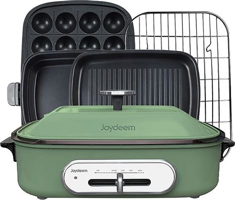 Buy Joydeem Compact Hot Plate,Grill Indoor Hot Pot,Teppanyaki Grill ...