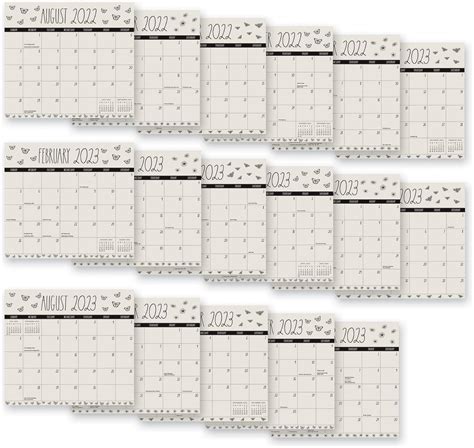 Buy Rae Dunn 2022-2023 Magnetic Monthly Calendar Pad - 17-Month ...