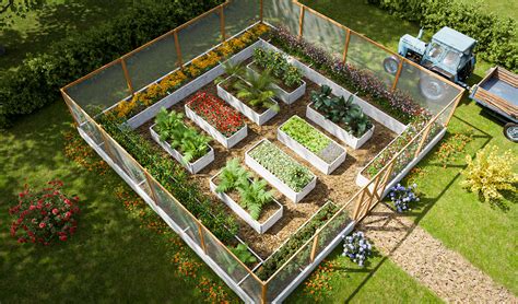 32x32 Large Walk-In Enclosed Raised Bed Plans - Craftcamp™