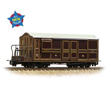 394-076 Bachmann OO9 Narrow Gauge Ffestiniog Railway Curly Roof Van No ...