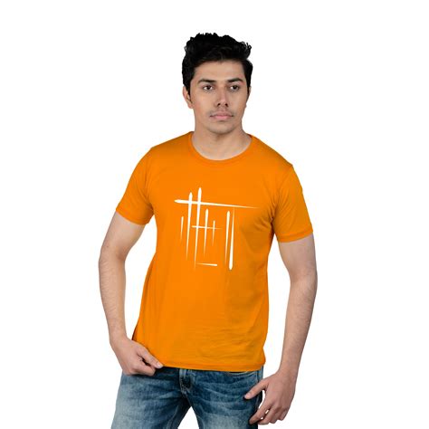 Chombooka Half Sleeves Men T-Shirts