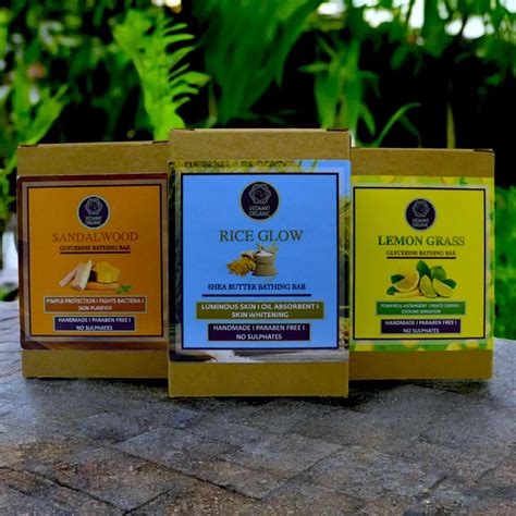Best of 3 Combo I Rice Glow Sheabutter I Sandalwood & Lemon Grass Glyc ...