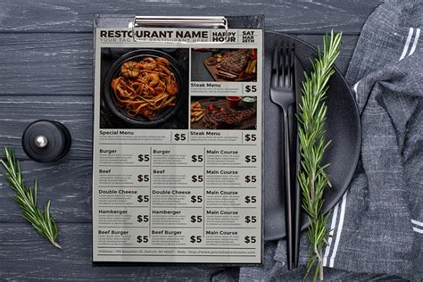 Image result for Two-Page Menu