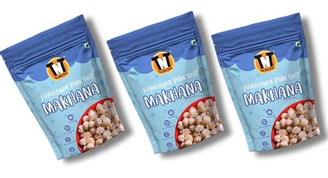TNT The Nosh Treat | Roasted Makhana (Foxnuts) | Himalayan Pink Salt ...