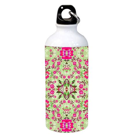 AvyaanEnterprises Floral Printed Sipper Water Bottle 600 ml | Water ...