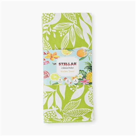 Buy STELLAR HOME Kitchen Set of 3 Cotton Towels from Stellar Home at ...