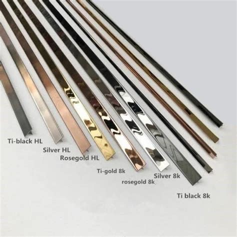 Stainless Steel T Patti - Stainless Steel 304 T Patti In Golden Color ...