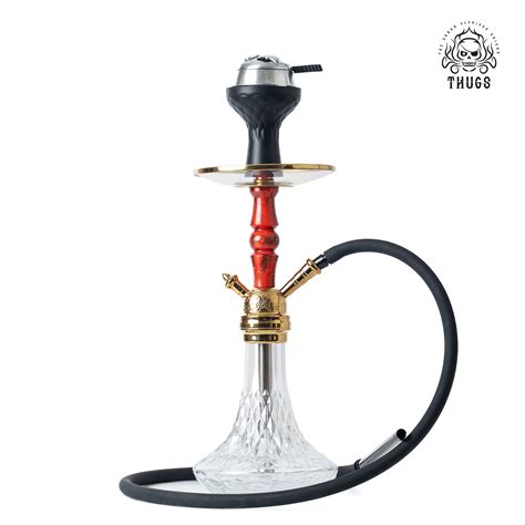 Buy Thugs Britt Hookah - Rose Gold/Red – shopdop.in
