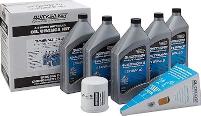 Quicksilver 10W-30 Oil Change Kit for 4-Stroke India | Ubuy