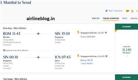 Cheap tickets to South Korea: SQ, 29k return - The Airline Blog