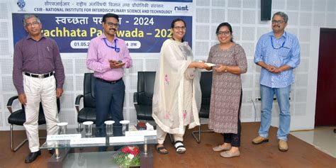 Valedictory function of Swachhata Pakhwada2024 at CSIR-NIIST | CSIR ...