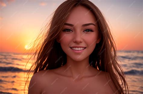 create a naked woman image