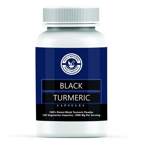 Black Turmeric Capsule| Holy Natural