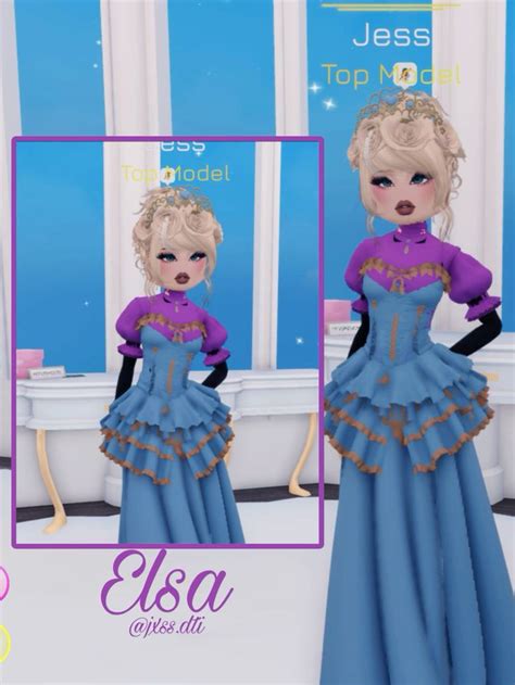 Elsa DTI - Crafting Icy Style In Roblox