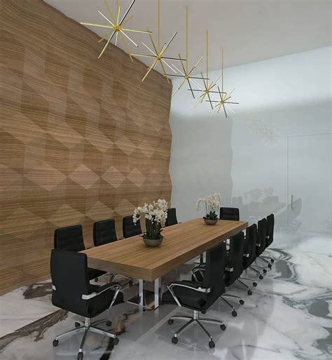 Modern Conference Room Design by HHDESIGNERS