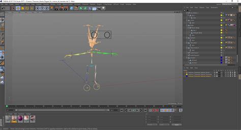 Cartoon Character Masha Rigged for Cinema 4D 3D model | 3D Molier ...