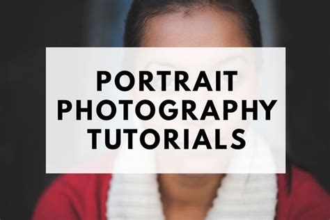 Image result for Portrait Photography Tutorials