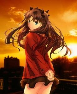 Anime Fate Series Tohsaka Rin Fate Stay Night Unlimited Blade Works ...