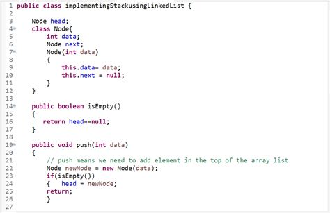 Implementation of Stack Using Linked List by Jeny's 的图像结果
