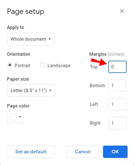How to Delete a Header in Google Docs 的图像结果