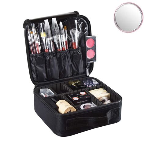 Buy Travel Make up Train Case, Waterproof Portable Storage Comestic ...