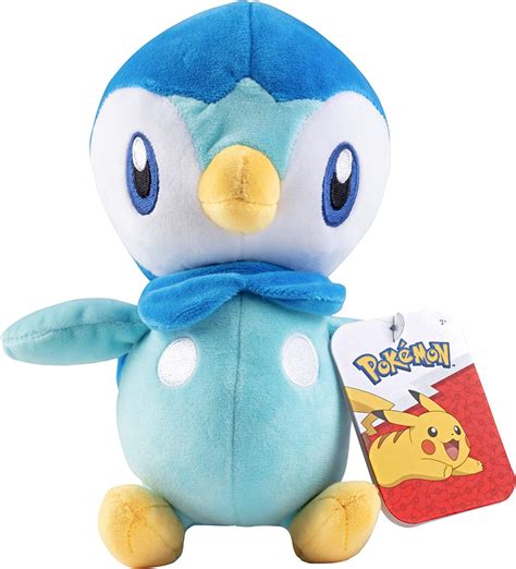 "Pokemon Officially Licensed Piplup Plushie, 8"" Stuffed Animal Toy for ...