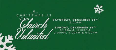 Christmas Eve at Church Unlimited Broadcast, Church Unlimited, Corpus ...