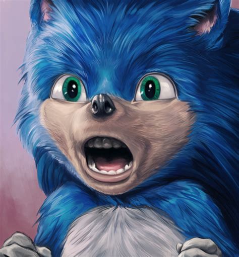 ArtStation - Sonic movie original design