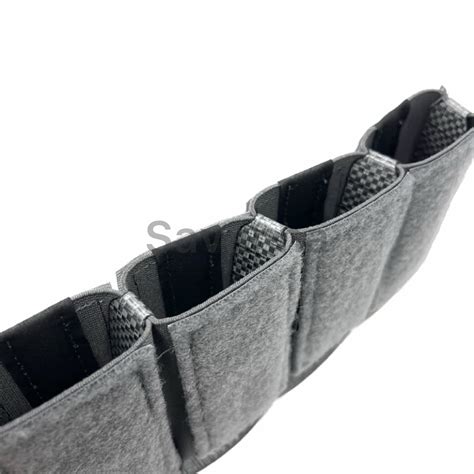 SHAW Concepts RAM Elastic Inserts Quadruple 5.56x45mm NATO RAM エラスティック ...