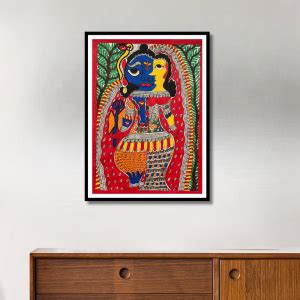 Artdarshan Madhubani Paintings with Frame for Home Decoration ...