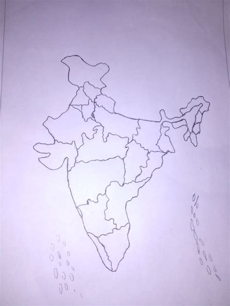 India Map Drawing 的图像结果