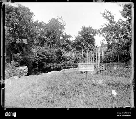Bound Brook-division between Plymouth and Massachusetts colonies ...