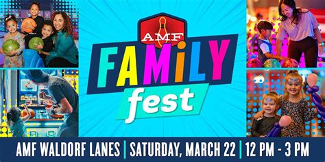 AMF Waldorf Lanes Family Fest, AMF Waldorf Lanes, 22 March 2025 | AllEvents