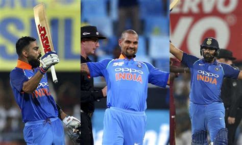 virat kohli, shikhar dhawan and rohit sharma are the cause weak middle ...