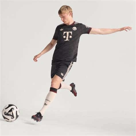 adidas FC Bayern 25/26 Third Authentic Jersey - Black | Free Shipping ...