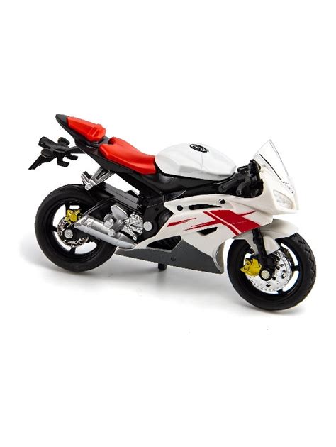 Yamaha Mini Diecast Bike Metal Model Motorcycle - White (MD-17) – Toyloft