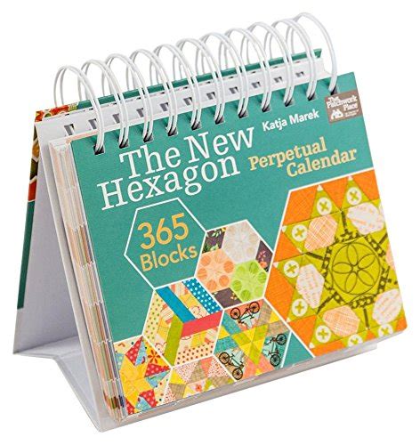 The New Hexagon Perpetual Calendar: 365 Blocks : Marek, Katja: Amazon ...
