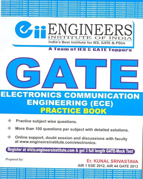 GATE Electronics Communication Engineering Practice Book : Er Kunal ...
