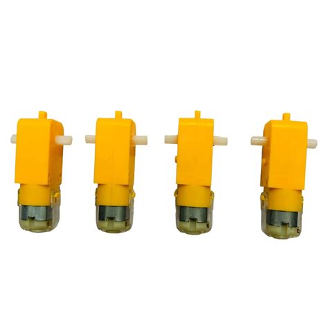 4 Set BO Gear Motor with Wheels 200 RPM – Harish Projects