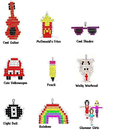 Free Bead Weaving Patterns 的图像结果