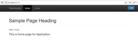 A Java Code to Create a Home Page 的图像结果