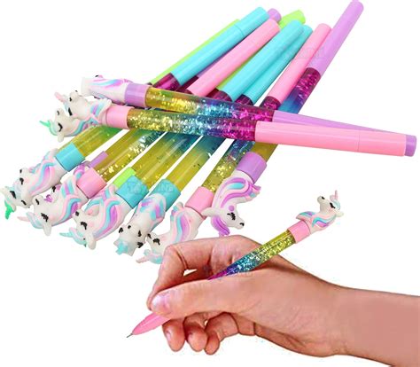 Buy Toyshine Pack of 12 Unicorn Colorful Pens for Girls, Boys - Unicorn ...