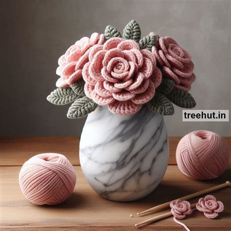 Crochet Flower Bouquet Ideas