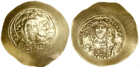 1071-1078 Byzantine Empire Gold Electrum Histamenon Nomisma Michael VII ...