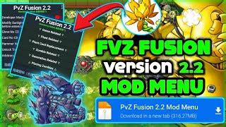 Rezultat imagine pentru PvZ 2 Mod Menu Download